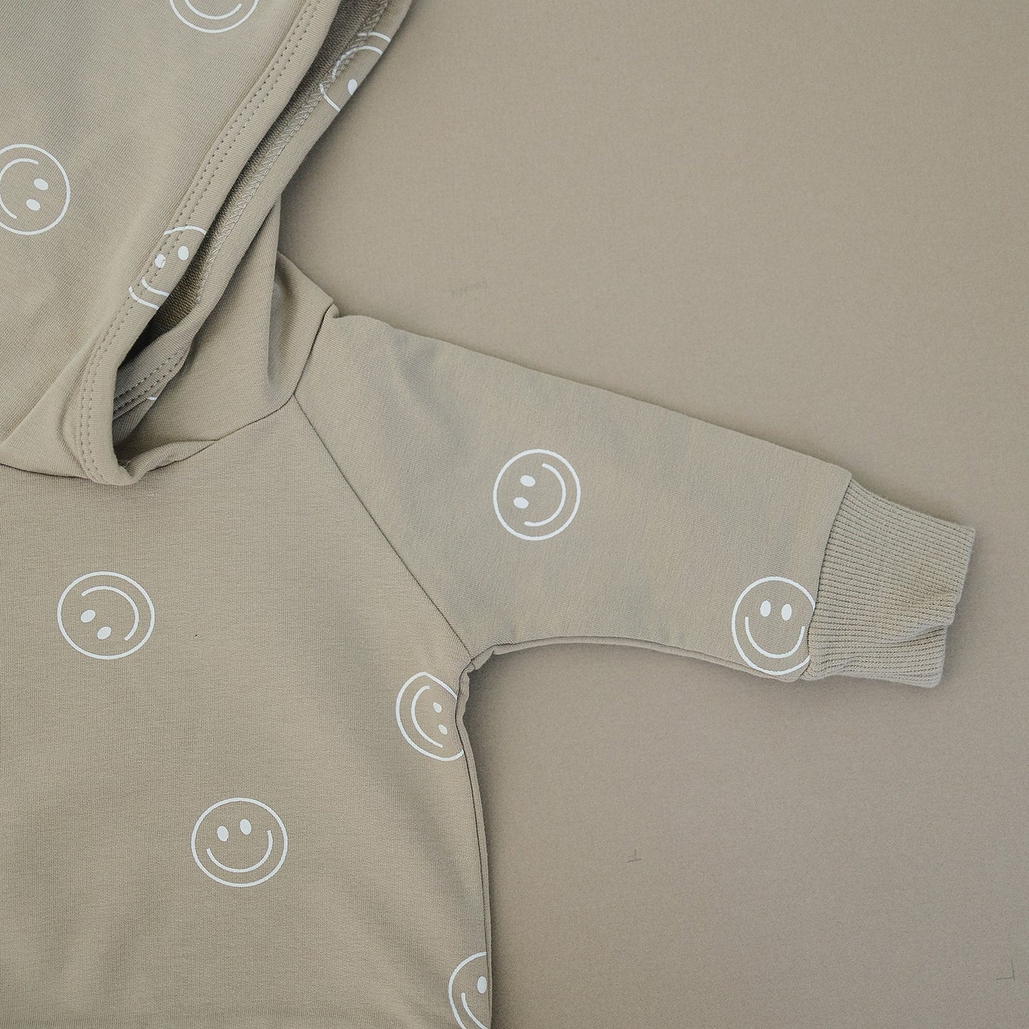 Smiley French Terry Hoodie Set