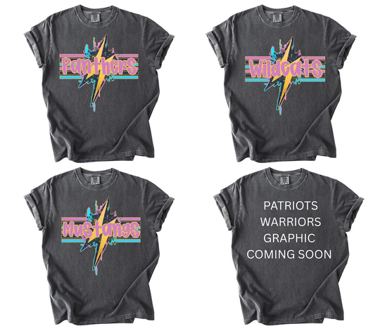 School Spirit Retro Bolt