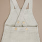 Oatmeal Pocket Knit Overalls