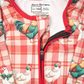 Christmas Chickens Plaid Baby Zippy