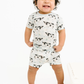 Dairy Cow Bamboo Shorts Set