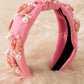 Bow Beaded Pearl Headband