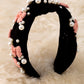 Bow Beaded Pearl Headband
