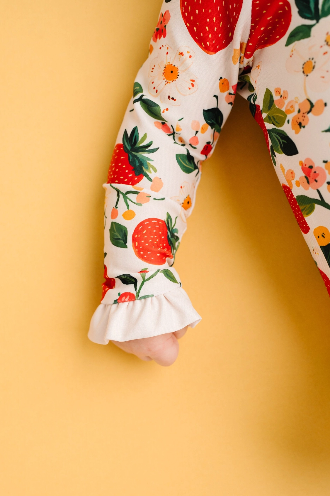 Vintage Strawberry One Piece Swimsuit