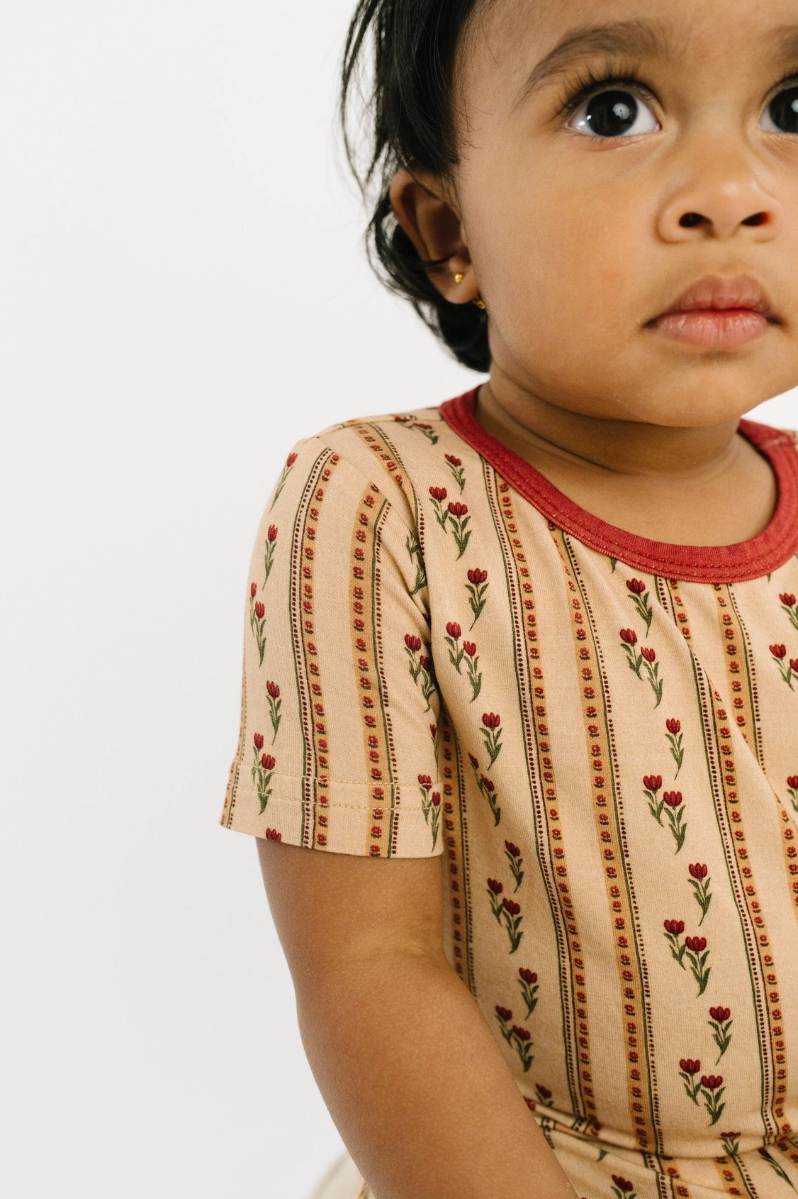 Floral Heirloom Bamboo Shorts Set