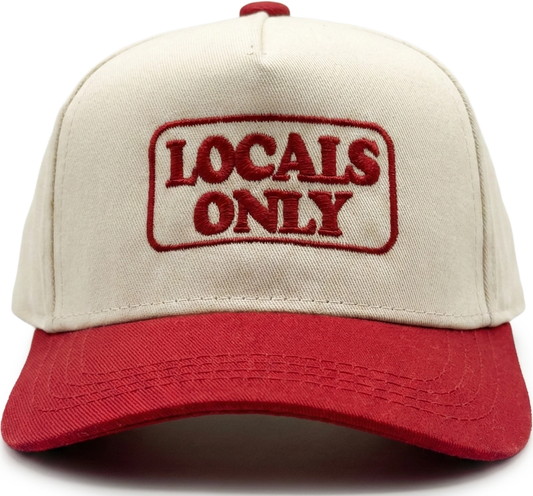 Locals Only - Red/Beige