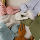 Natural Sand Bunny Lovey Blanket