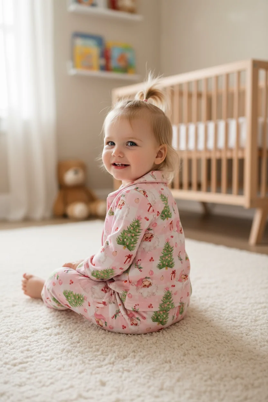 Pink Santa Pjs