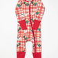Christmas Chickens Plaid Baby Zippy