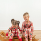 Christmas Chicken Plaid Toddler/Youth Pajama