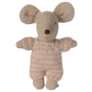 Baby mouse in carry cot - Rose