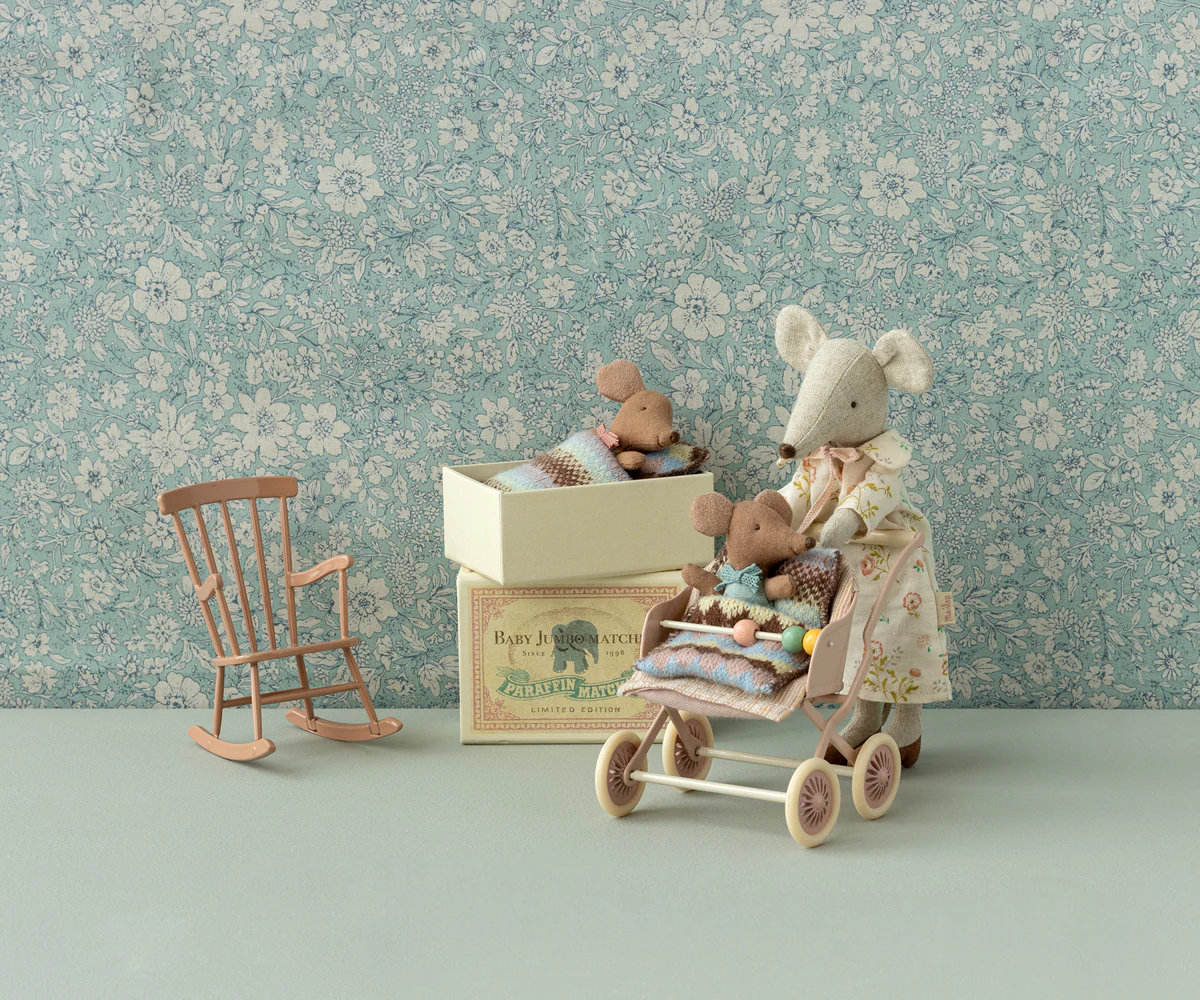 Rocking chair, Mouse - Dark powder