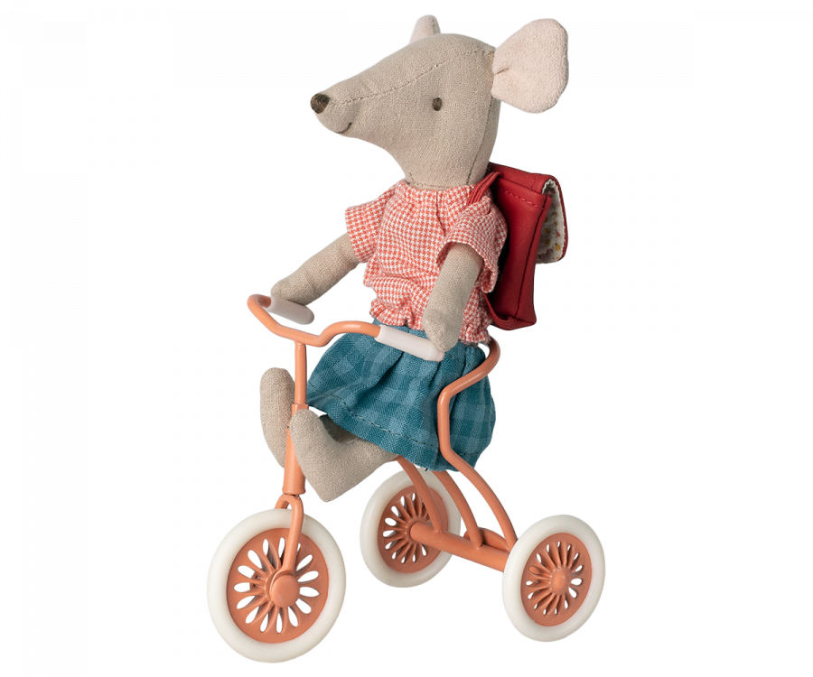 Tricycle, Mouse - Coral