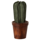 Flower pot with cactus, Miniature