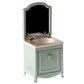 Sink dresser w. mirror, Mouse - Mint