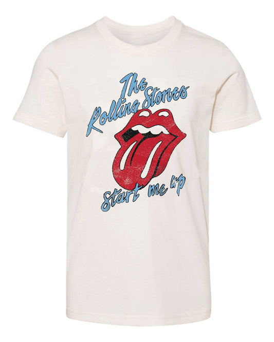 Rolling Stones Start Me Up Off White Tee