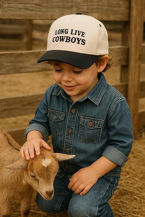 Long Live Cowboys (Black/Beige)