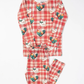 Christmas Chicken Plaid Toddler/Youth Pajama