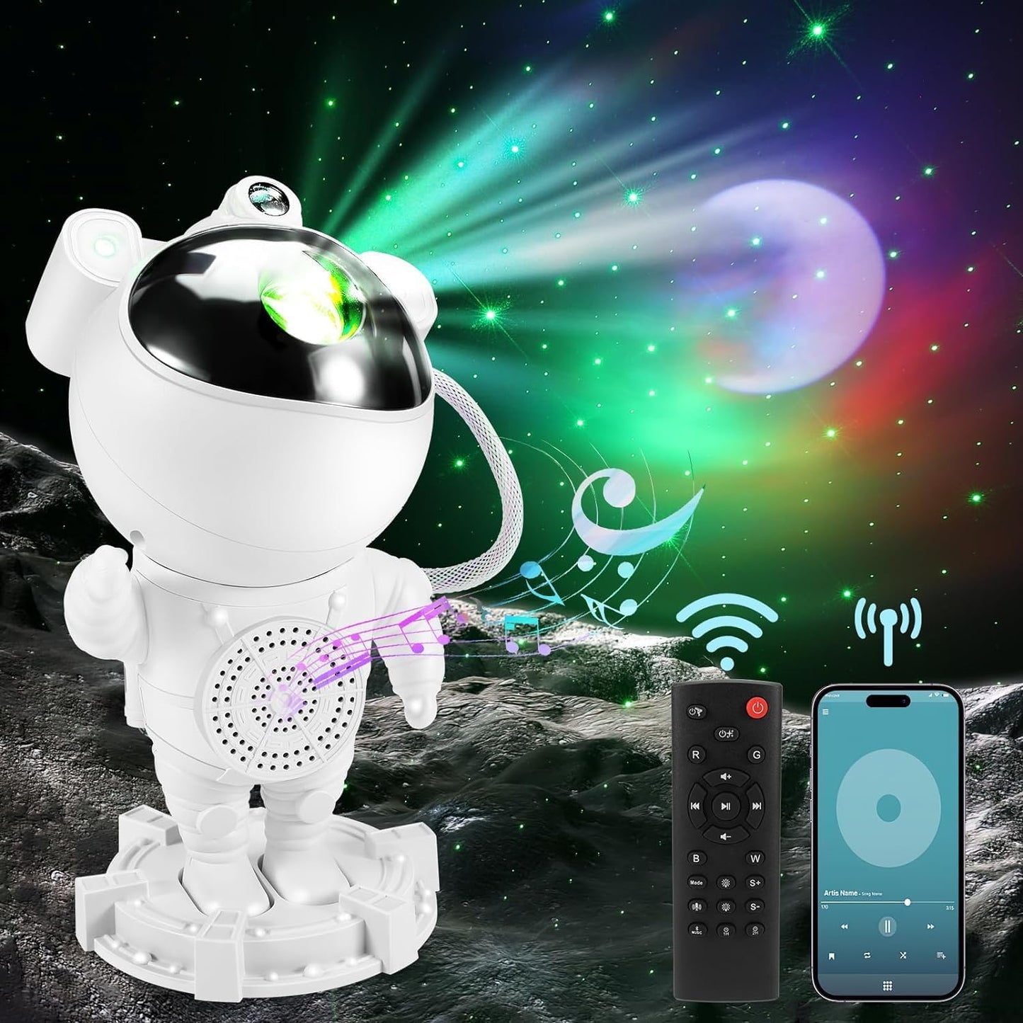 Astronaut Galaxy Projector