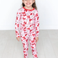 Red Bows Long Sleeve Jammies Set