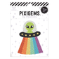 Astra Alien Pixigem Sticker