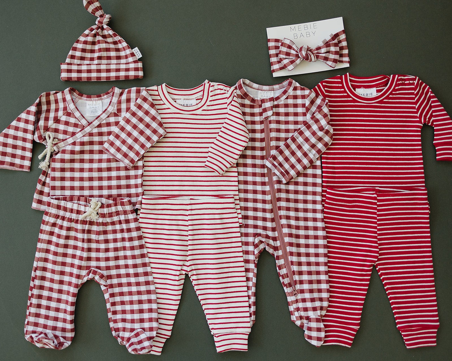 Red Gingham Zipper