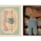 Sleepy wakey baby mouse in matchbox - Blue