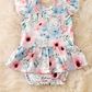 Bamboo Floral Twirl Onesie