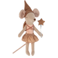 Tooth fairy mouse in matchbox - Rose