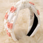 Bow Beaded Pearl Headband