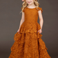 Toddler Lyra Dress in Marigold