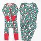 Santa Cows & Snowflakes Toddler/Youth Pajama Set