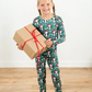 Santa Cows & Snowflakes Toddler/Youth Pajama Set
