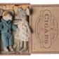 MUM & DAD MICE IN CIGARBOX