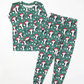 Santa Cows & Snowflakes Toddler/Youth Pajama Set
