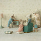 Grandma and grandpa mice in cigarbox