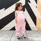 Pink Checker Overalls