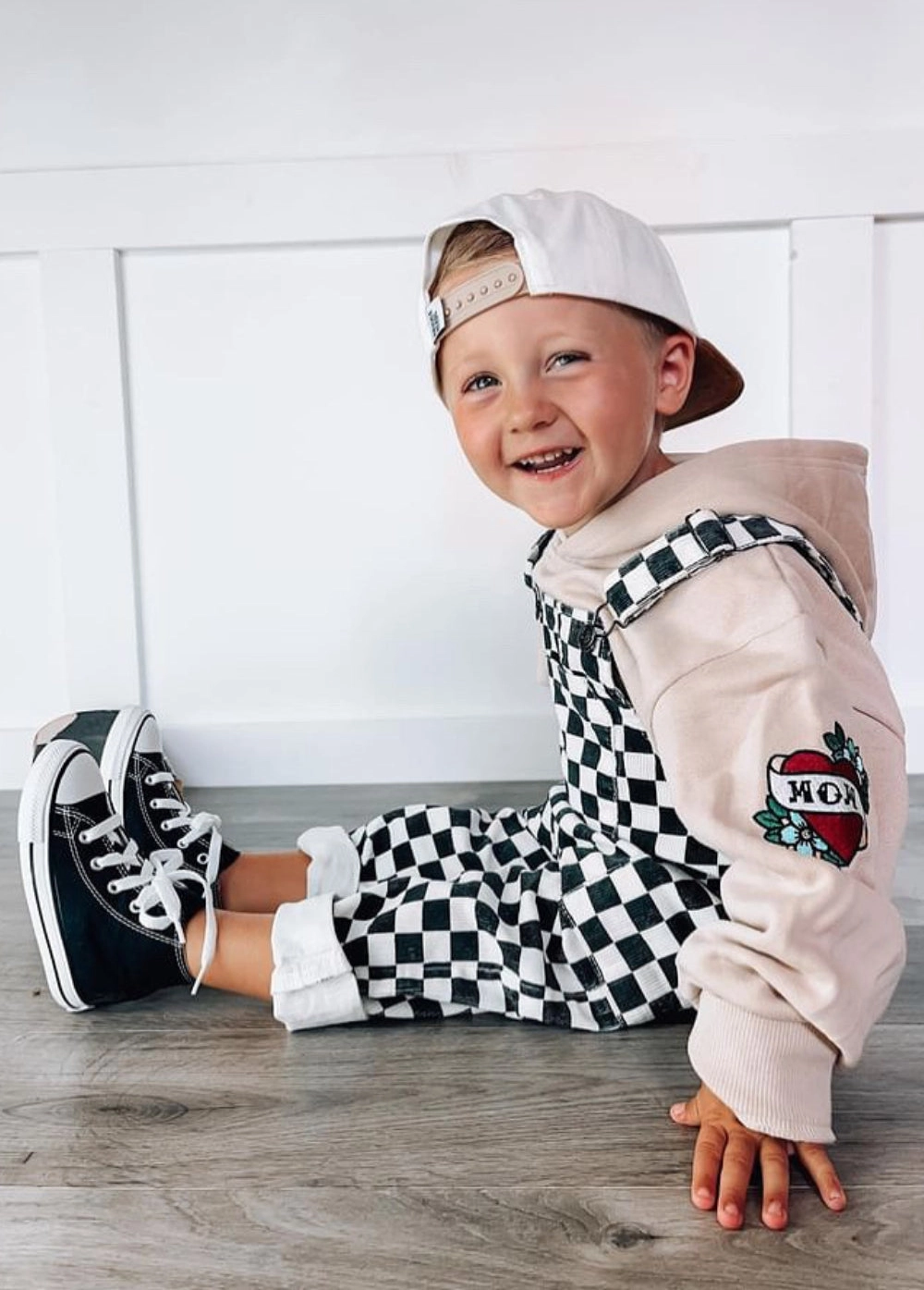 Classic Checker Overalls