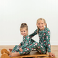 Santa Cows & Snowflakes Toddler/Youth Pajama Set