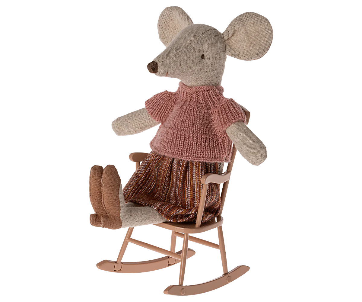 Rocking chair, Mouse - Dark powder