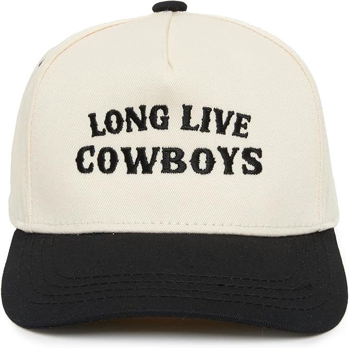 Long Live Cowboys (Black/Beige)