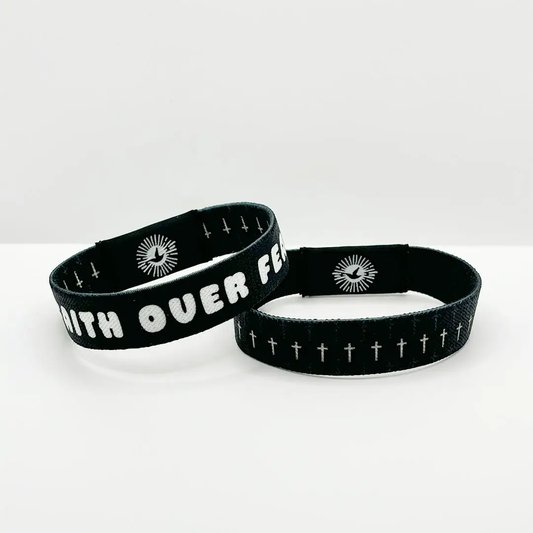 Faith Over Fear Nfc Bible Verse Bracelet