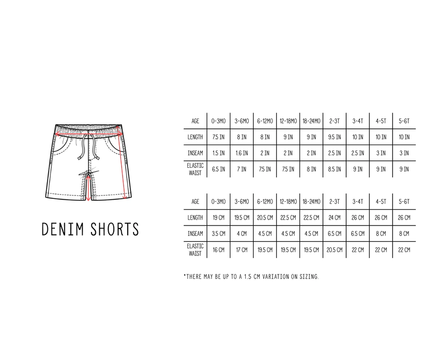 Classic Denim Shorts