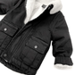 Sherpa Lined Jacket - Black