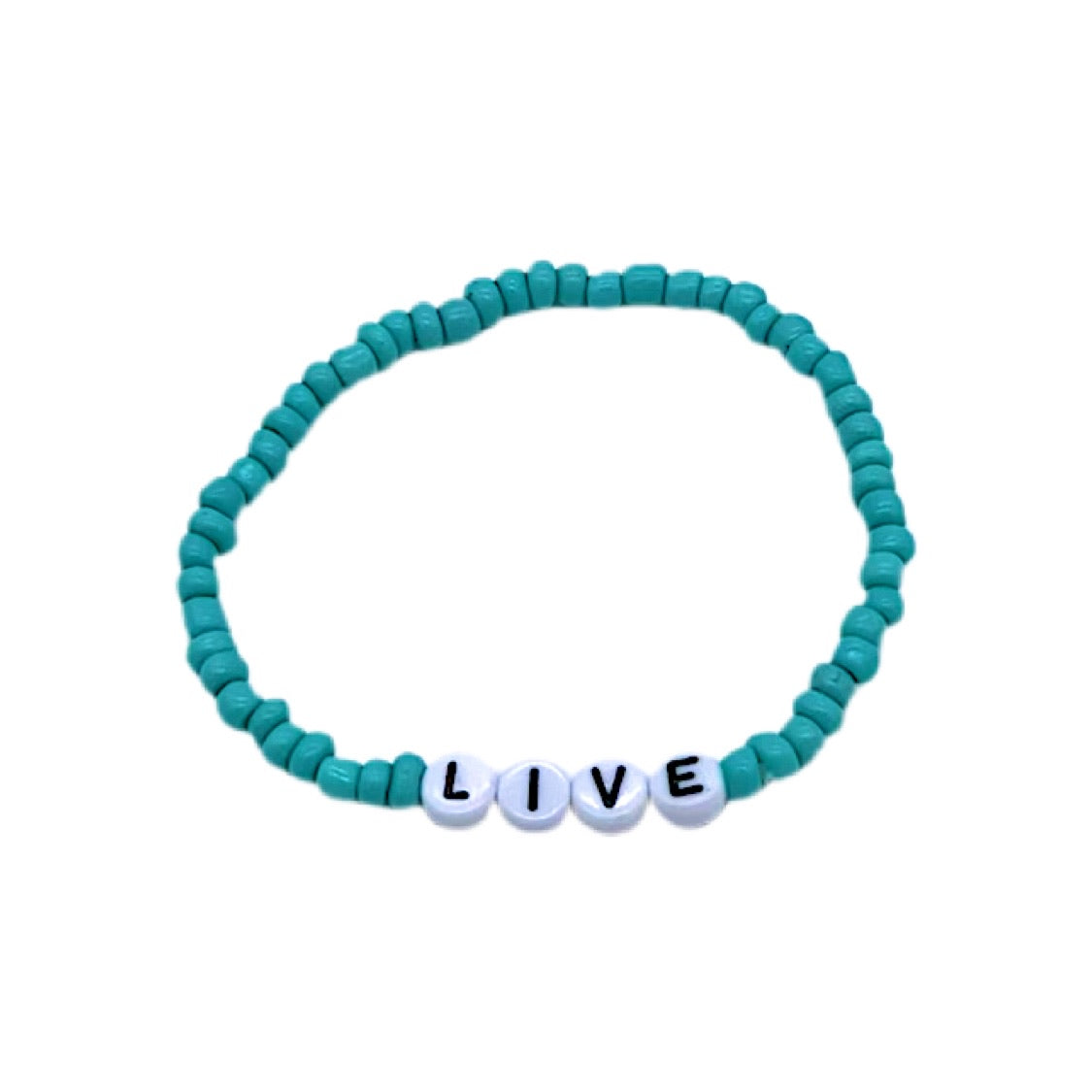 LIVE•LAUGH•LOVE Beaded Bracelet