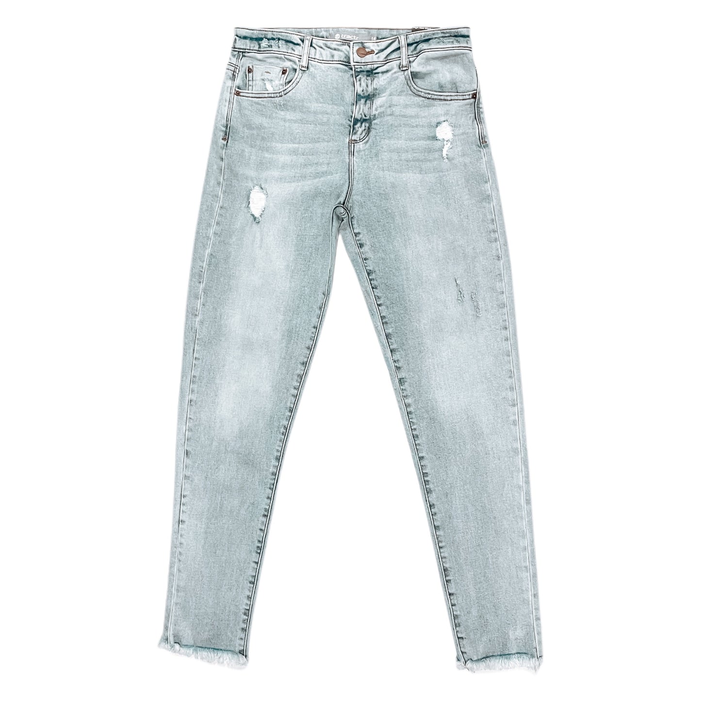 High Waisted Weekender Fray Hem