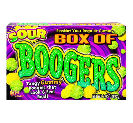 GUMMY BOX OF BOOGERS SOUR