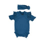 Ribbed Ruffle Onesie Set